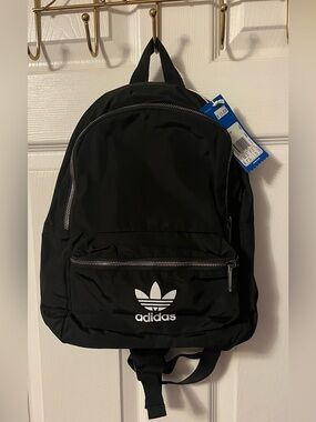 adidas Black Trefoil Logo Everyday Backpack